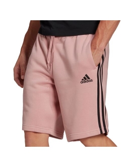 3-Stripe Fleece Shorts