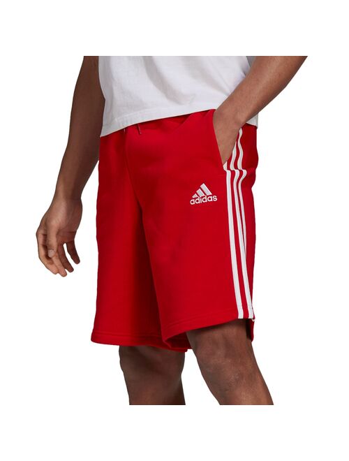 Men's adidas 3-Stripe Fleece Shorts