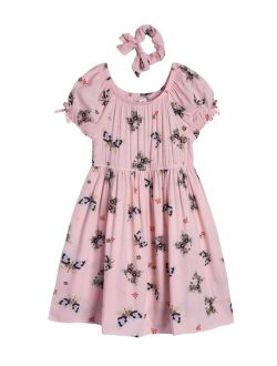 Big Girls Butterfly Baby Doll Dress