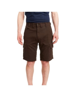 Men's Smith's Workwear 11-inch Relaxed-Fit Stretch Duck Canvas Cargo Shorts