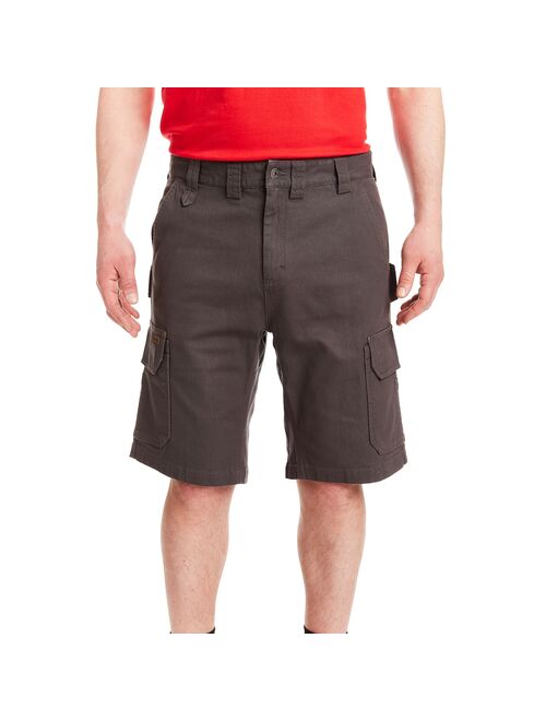 Men's Smith's Workwear 11-inch Relaxed-Fit Stretch Duck Canvas Cargo Shorts