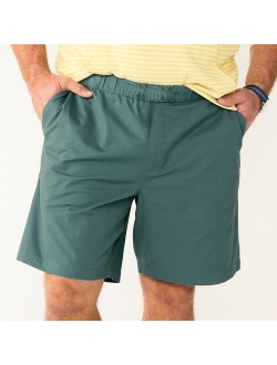 Big & Tall Apt. 9 Premier Flex E-Waist 9-inch Shorts