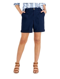 STYLE & CO Rolled Cuff Bermuda Shorts, Created for Macy's