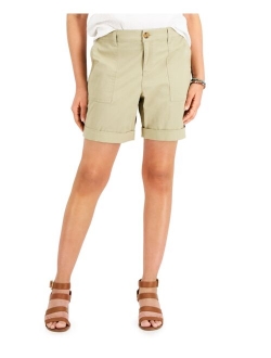 STYLE & CO Rolled Cuff Bermuda Shorts, Created for Macy's