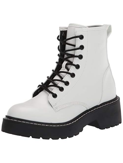 madden girl Carra Women's Platform Combat Boots