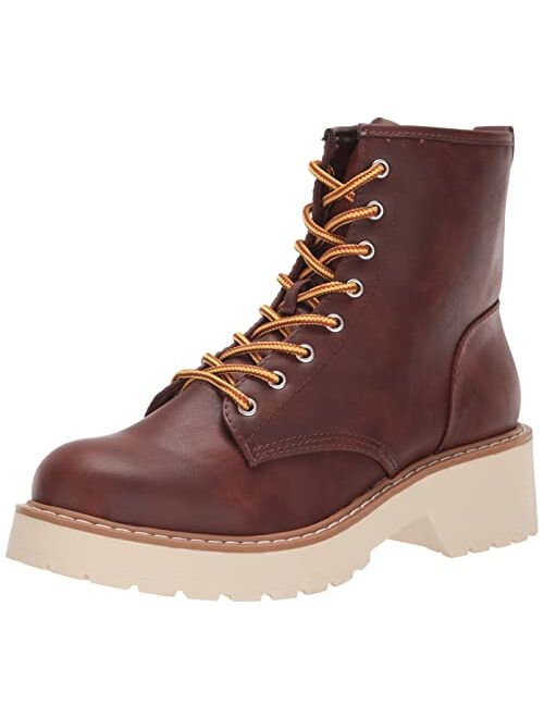 madden girl Carra Women's Platform Combat Boots