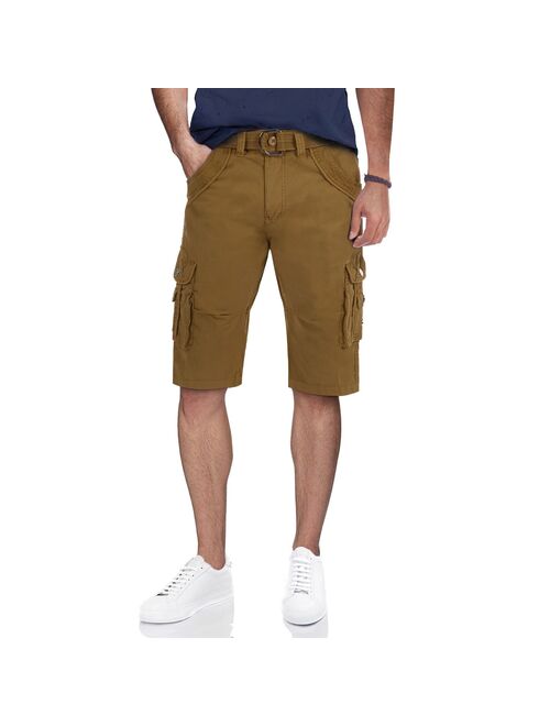 Men's Xray Belted Double-Pocket Bermuda Cargo