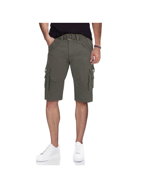 Men's Xray Belted Double-Pocket Bermuda Cargo