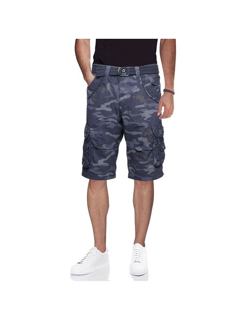 Men's Xray Belted Double-Pocket Bermuda Cargo