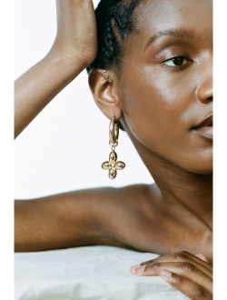 LAURA LOMBARDI Gold Santina Earrings