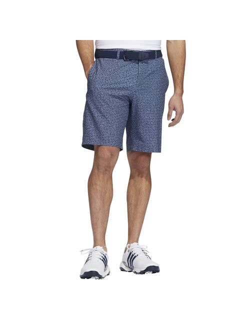 Men's adidas Regular-Fit Stretch Patterned Golf Shorts