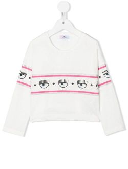 Chiara Ferragni Kids logo print T-shirt