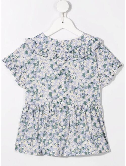 Il Gufo floral-print blouse