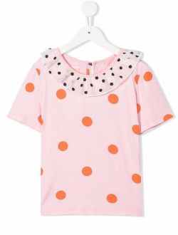 WAUW CAPOW by BANGBANG Ida polka dot-print T-shirt