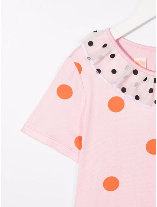 WAUW CAPOW by BANGBANG Ida polka dot-print T-shirt