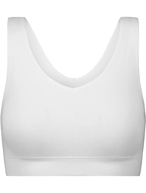 BRABAR Soft V-Neck Crop Bra