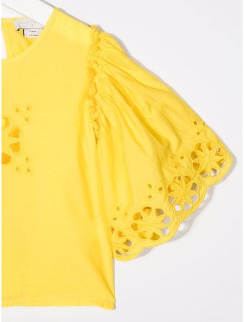 Stella McCartney Kids embroidered-detail blouse