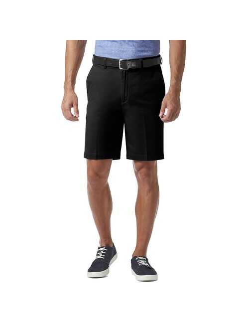 Men's Haggar® Straight-Fit Flat-Front Comfort Chino Shorts