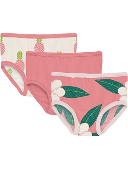 Kickee Pants Kids Print Underwear Set- 3-Pack (Big Kids)