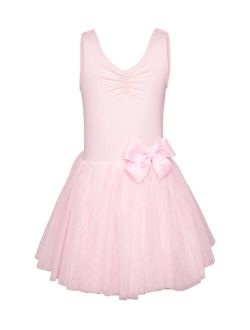 FLO DANCEWEAR Big Girls Primrose Tutu Dress with Bow