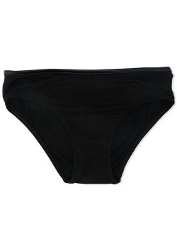 Kids satin-trim briefs