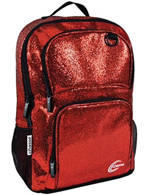 Chasse Glitter Cheer Backpack For Girls - Cheerleading Travel Bag For Cheerleaders