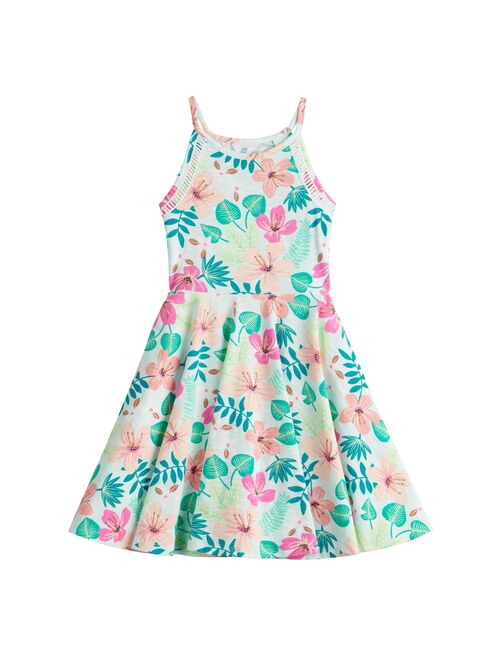 Girls 4-12 Jumping Beans Halter Dress