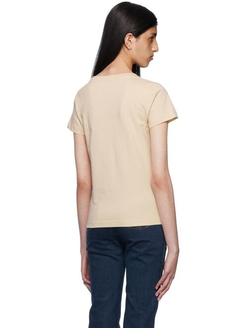 SEE BY CHLOE Beige 'Juicy Cherries' T-Shirt