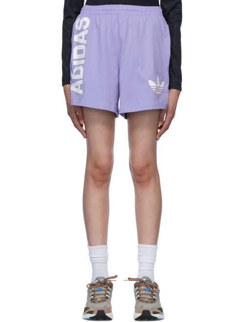 adidas Originals Purple Streetball shorts