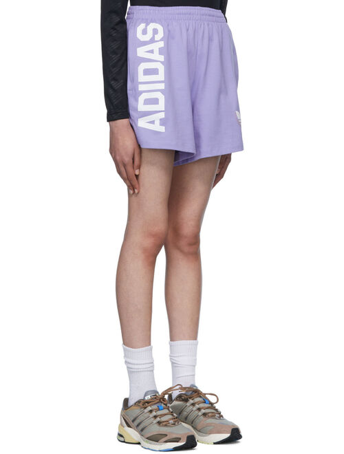 adidas Originals Purple Streetball shorts