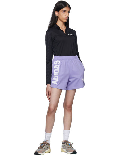 adidas Originals Purple Streetball shorts