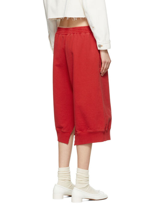 MM6 Maison Margiela SSENSE Exclusive Red Shorts