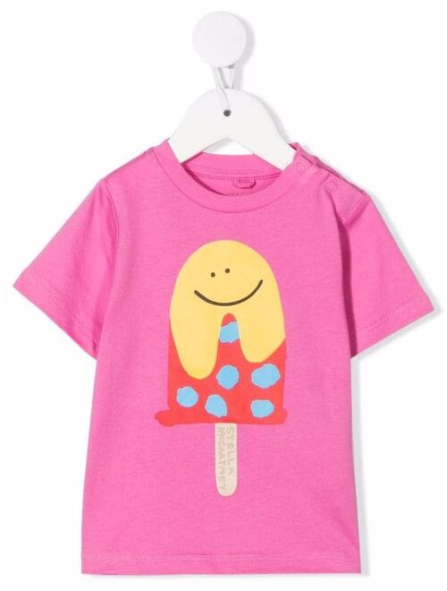 Stella McCartney Kids ice-cream print T-shirt