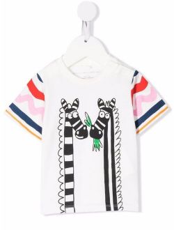 Kids graphic-print T-shirt