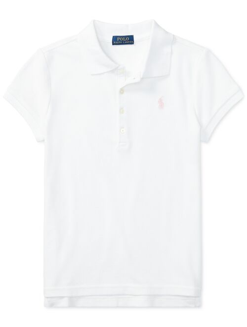 Polo Ralph Lauren Toddler and Little Girls Cotton Polo Shirt