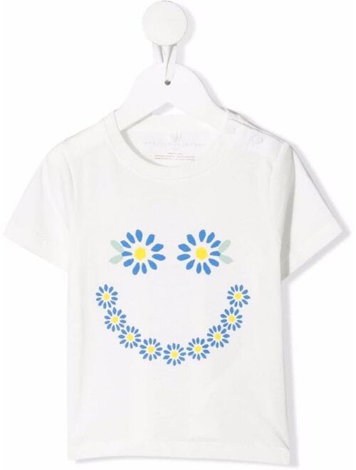 Stella McCartney Kids floral-print T-shirt