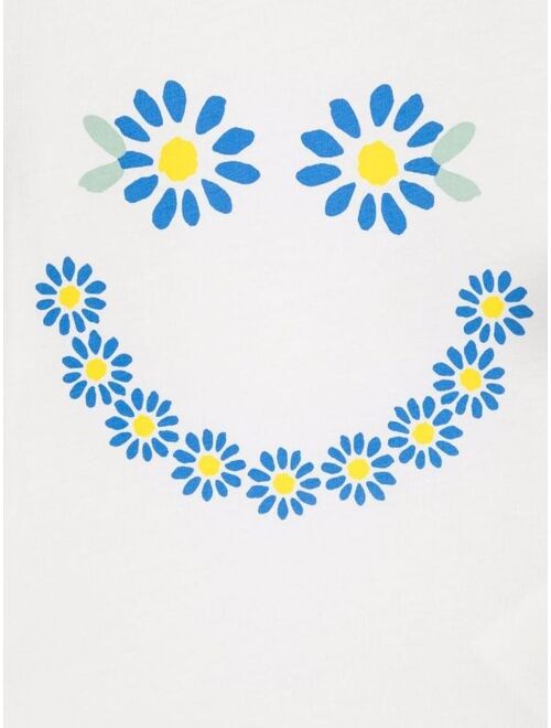 Stella McCartney Kids floral-print T-shirt