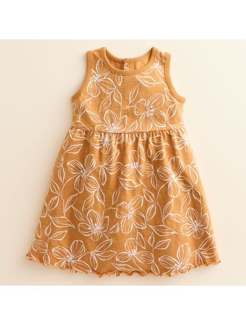 Little Co. by Lauren Conrad Baby & Toddler Girl  Organic Lettuce-Edge Tank Dress