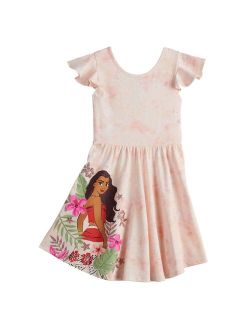 Girls 4-12 Disney Moana Flutter Sleeve Skater Dress by Jumping Beans