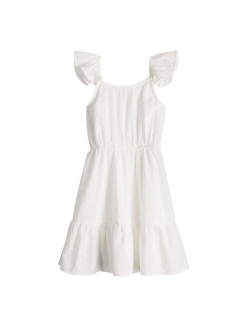 Toddler Girl Tiered Flutter-Sleeve Dress