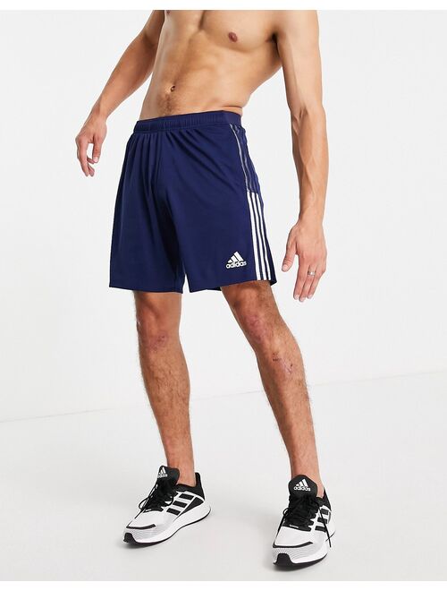 adidas performance adidas Tiro21 Football shorts in navy