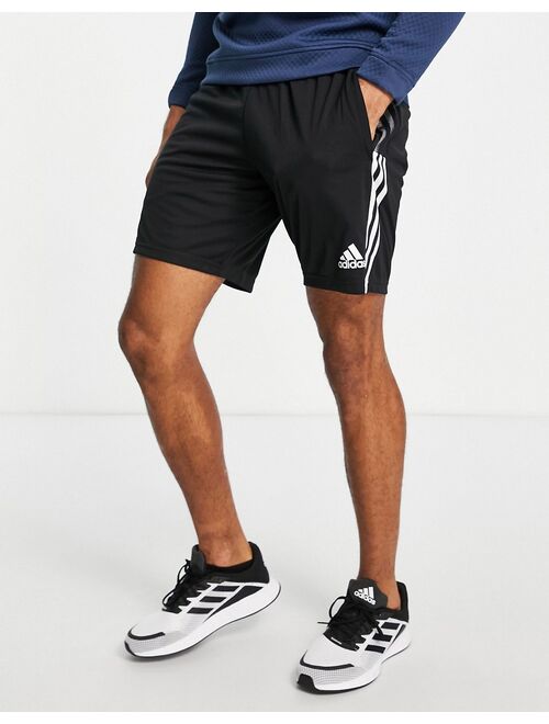 adidas performance adidas Soccer Tiro 21 shorts in black