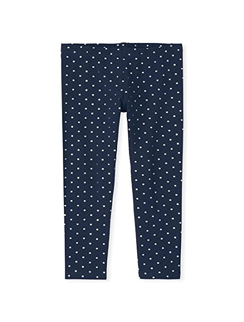 The Children's Place Girls' Foil Print Knit Leggings