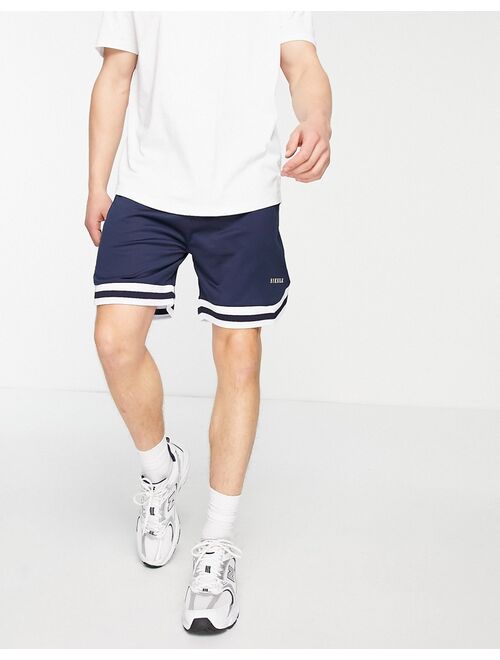 SikSilk division basketball shorts in navy