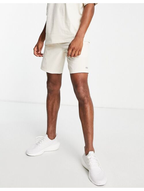 ASOS 4505 icon training shorts with quick dry in beige