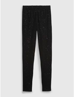 Kids Organic Cotton Sparkle Leggings