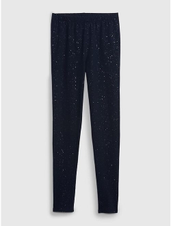 Kids Organic Cotton Sparkle Leggings