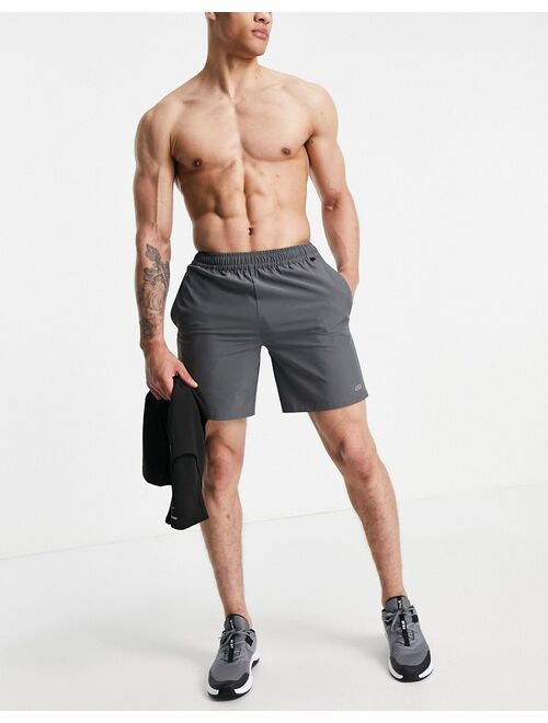 ASOS 4505 icon training short with quick dry in dark gray