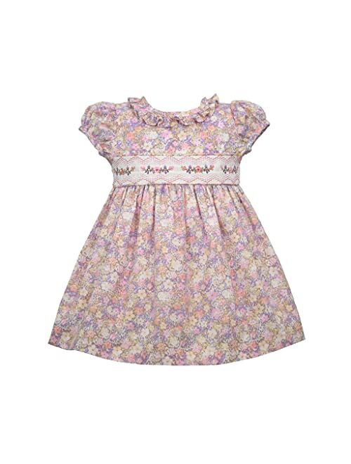 Bonnie Jean Girl's Easter Dress - Pink Bunny Dress for Toddler and Little Girls