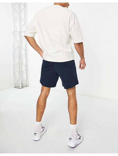 New Look oversized jersey short in navy